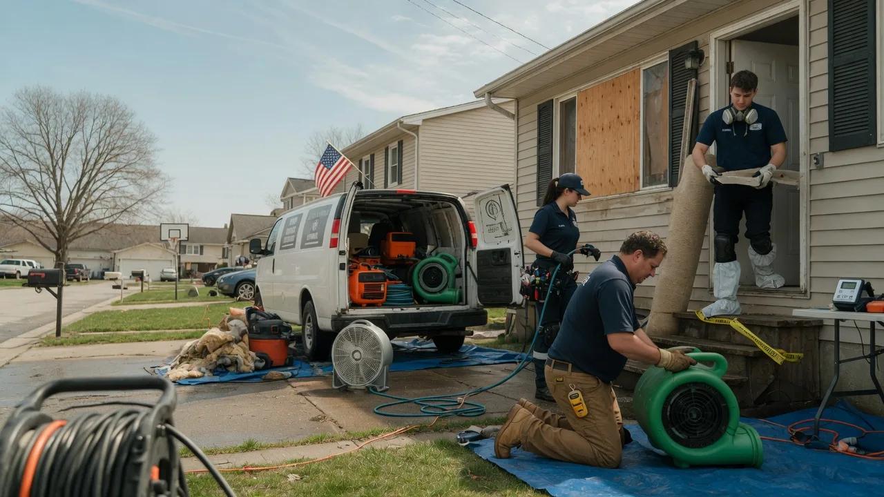 Water Damage Restoration in Pitman, PA near me